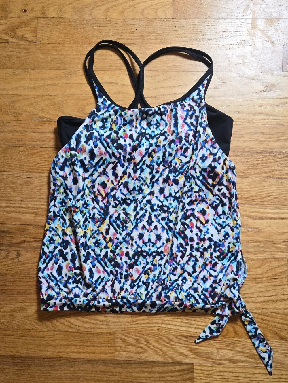 Athleta Sun Flare blousy bikini top